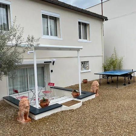 Appart Studio Rdc De Maison Avec Exterieur Proche Reims Tinqueux Exterior photo